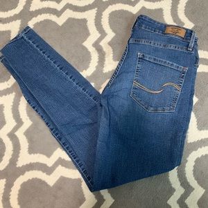Levi Strauss Blue Jeans, Size 8 long